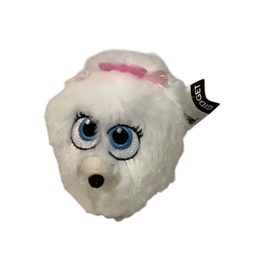 The Secret Life Of Pets Gidget White Pomeranian‎ Plush McDonalds 2016 Toy 3.5"